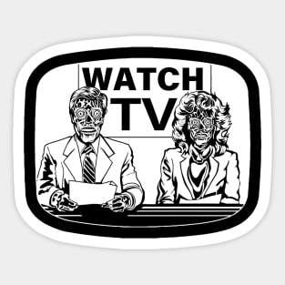 Watch TV John Carpenter Movie Sticker